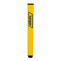Thumbnail for Garsen 2026 Majors Collection Leaderboard QUAD Tour non-tapered yellow putter grip front view